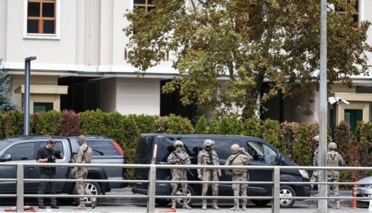 قوات تركية خاصة أمام وزارة الداخلية بعد هجوم أنقرة