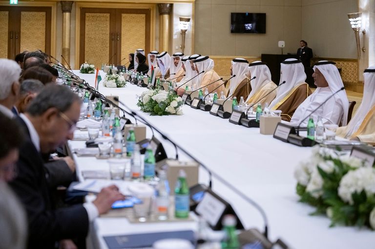 الاجتماع الـ11 لفريق العمل الاستثماري المشترك رفيع المستوى بين الإمارات والهند