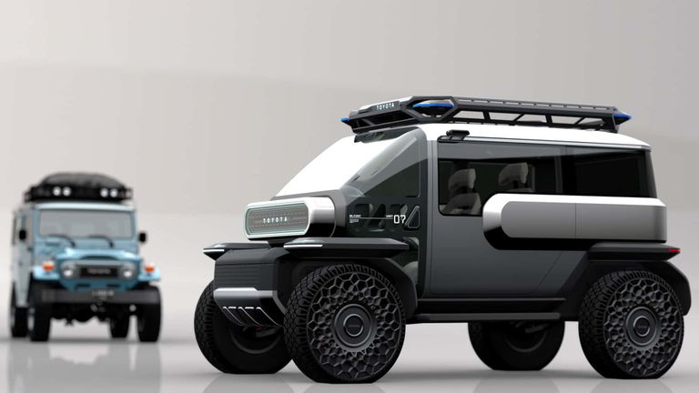 Toyota Baby Lunar Cruiser مركبة BLC القمرية من تويوتا