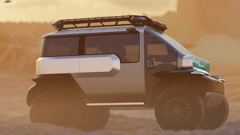 Toyota Baby Lunar Cruiser مركبة BLC القمرية من تويوتا