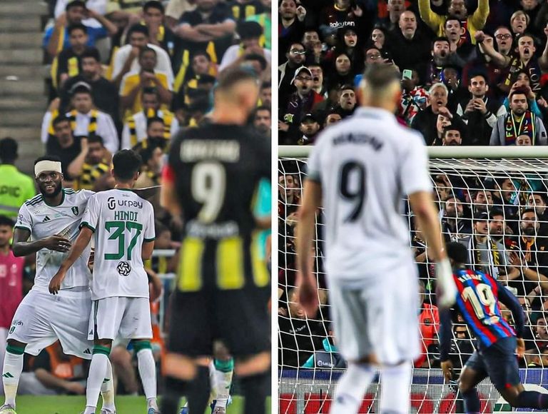 فرانك كيسي من مباراة الأهلي والاتحاد