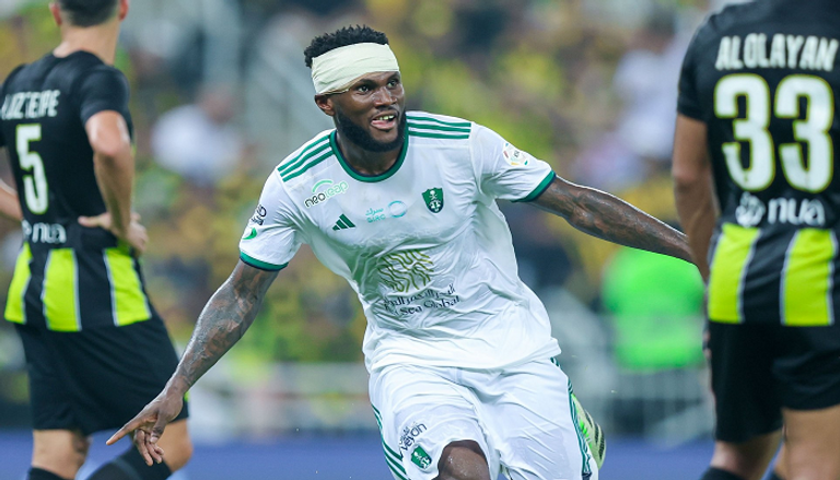 من مباراة الأهلي والاتحاد