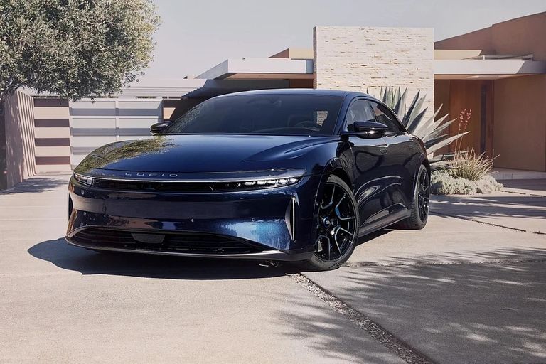 Lucid Air Sapphire Lamborghini Revuelto