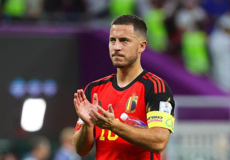 إيدين هازارد لاعب منتخب بلجيكا السابق إيدين هازارد لاعب ريال مدريد السابق