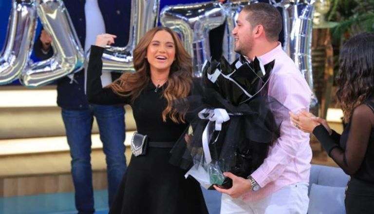 خطوبة رنا رئيس ويسري علي - أرشيفية