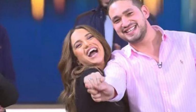 خطوبة رنا رئيس ويسري علي - أرشيفية