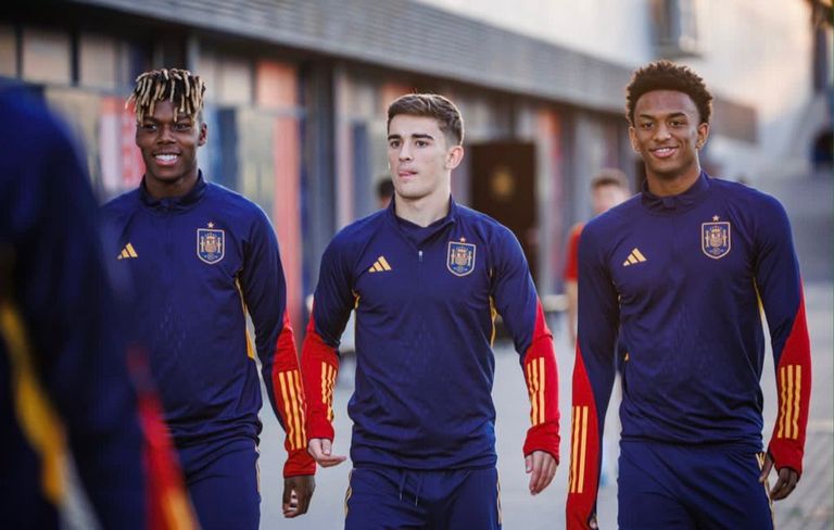 غافي ونيكو برشلونة - الدوري الإسباني