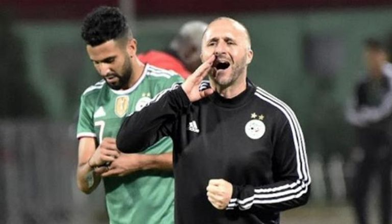 جمال بلماضي مدرب منتخب الجزائر 