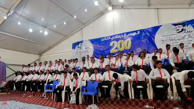 الزفاف الجماعي في اليمن