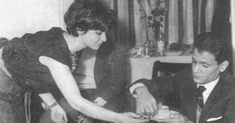 سعاد حسني وعبدالحليم حافظ 