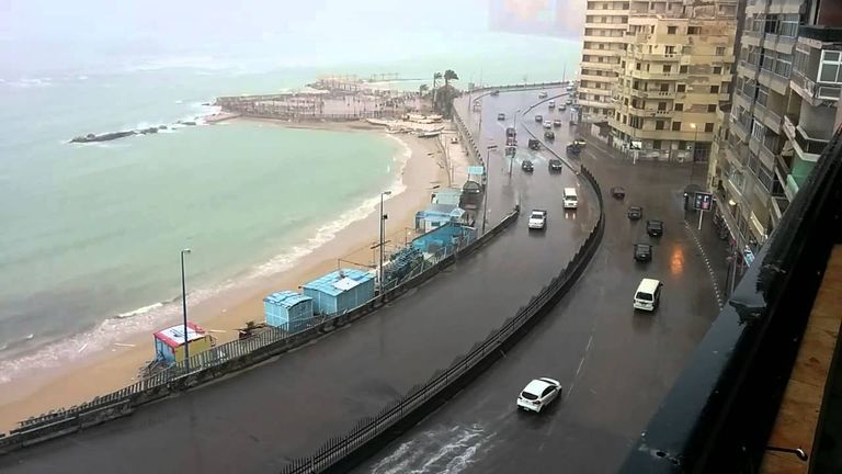أمطار الإسكندرية- أرشيفية