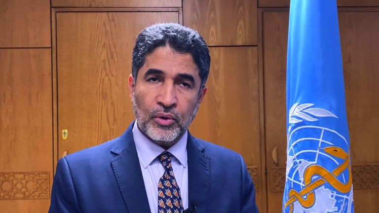 أحمد المنظري المدير الإقليمي لمنظمة الصحة العالمية