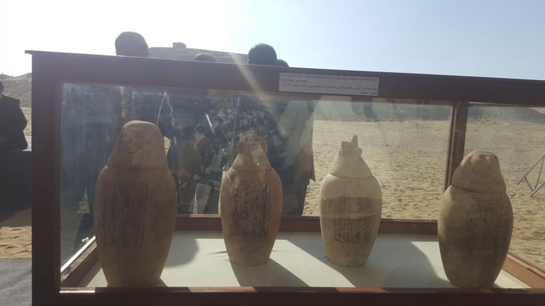 كشف أثري في المنيا