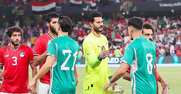 منتخب الجزائر مصر ضد الجزائر