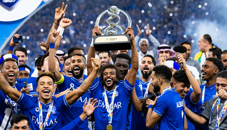 الهلال بطل آسيا في 2021 فريق الهلال السعودي