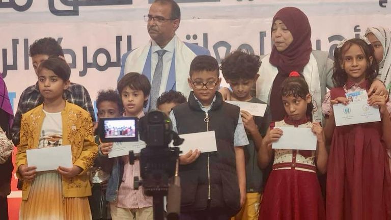 احتفال اليمن باليوم العالمي لـ«العصا البيضاء»