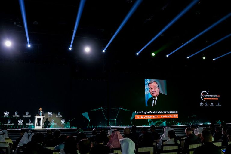 قادة العالم في منتدى الاستثمار العالمي