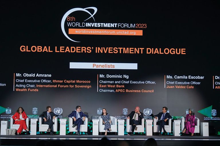 قادة العالم في منتدى الاستثمار العالمي