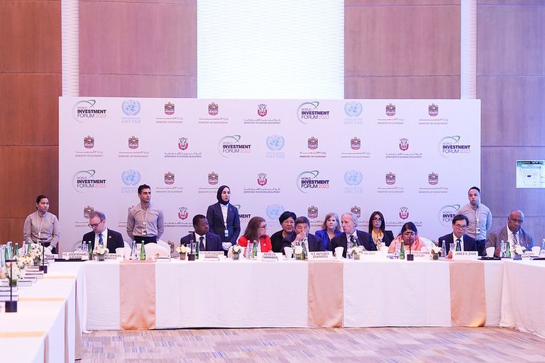 قادة العالم في منتدى الاستثمار العالمي