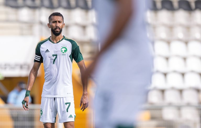 سلمان الفرج نجم المنتخب السعودي وفريق الهلال