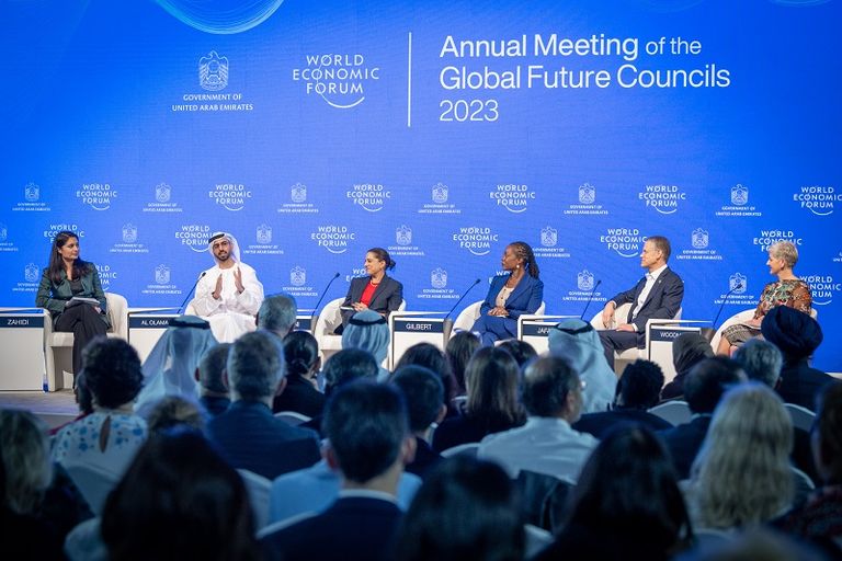مجالس المستقبل العالمية في دبي- وام