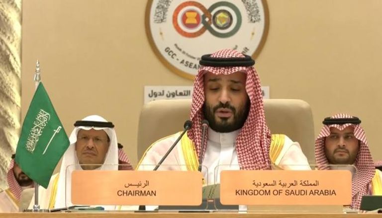 محمد بن سلمان في افتتاح القمة