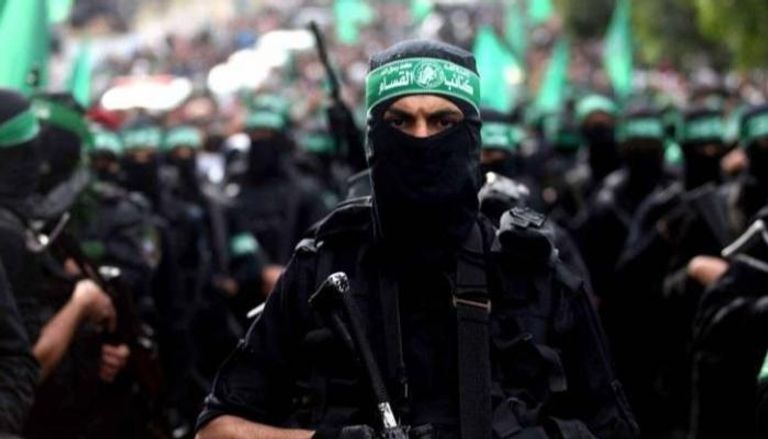 عناصر من كتائب القسام الجناح العسكري لحركة حماس