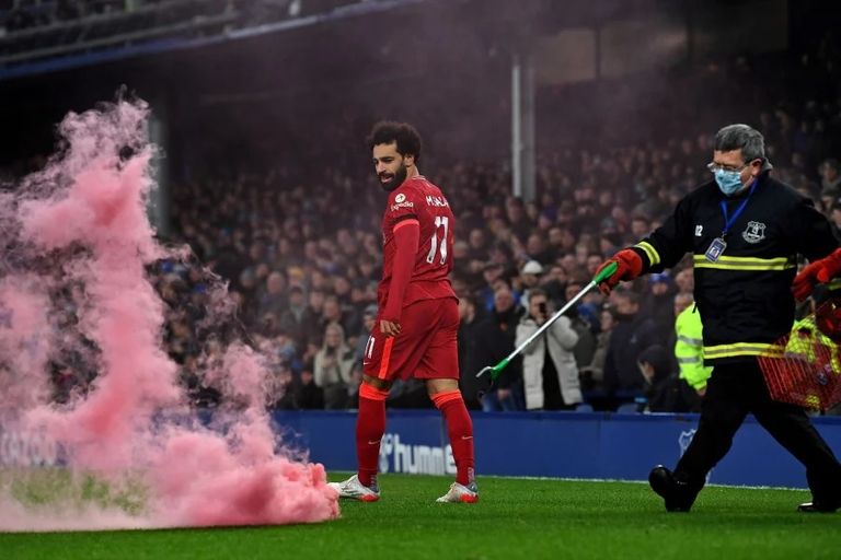 محمد صلاح ضد إيفرتون