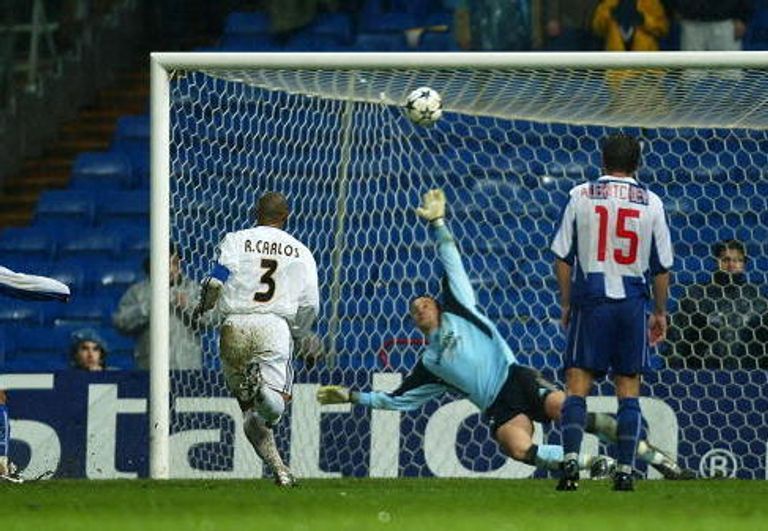 بورتو وريال مدريد في 2003-2004 كريستيانو رونالدو في آخر رحلة لريال مدريد إلى البرتغال