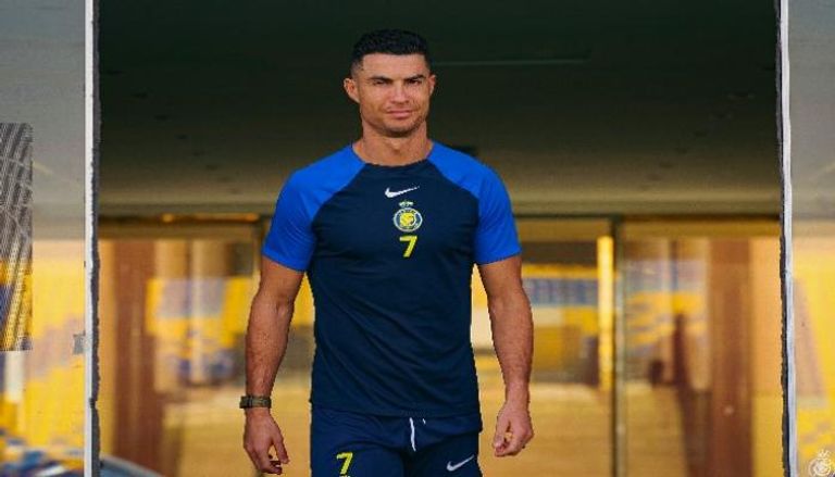 كريستيانو رونالدو نجم النصر السعودي 