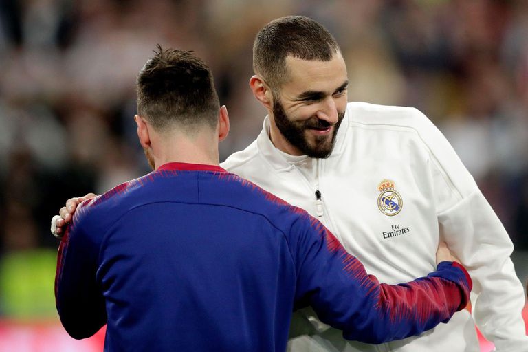 ليونيل ميسي وكريم بنزيما