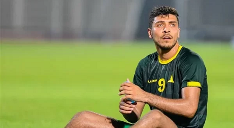 محمد شريف مهاجم الخليج السعودي مباراة الأهلي والزمالك - أرشيفية