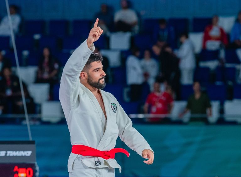 سعيد الكبيسي ذهبيتان للإمارات في دورة الألعاب العالمية القتالية