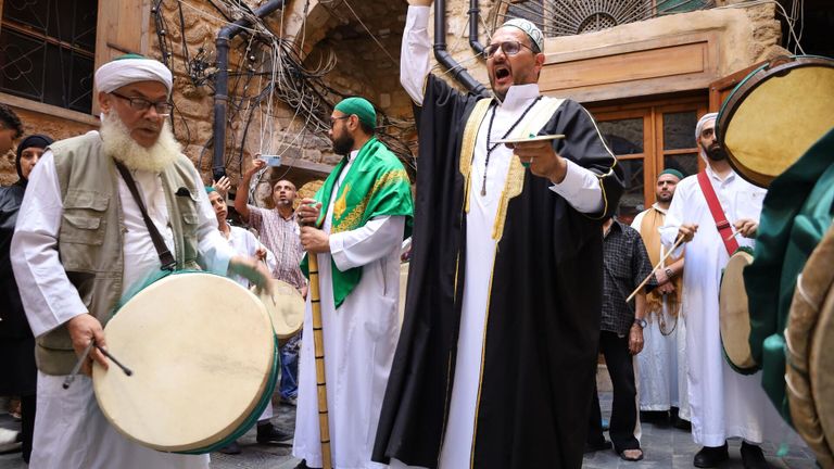 جانب من الاحتفالات بالمولد النبوي- أرشيفية