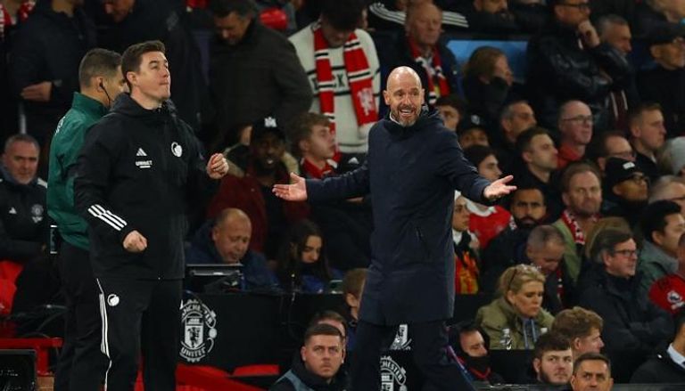 تين هاغ مدرب مانشستر يونايتد