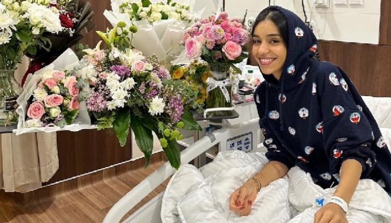 زينة عماد في المستشفى