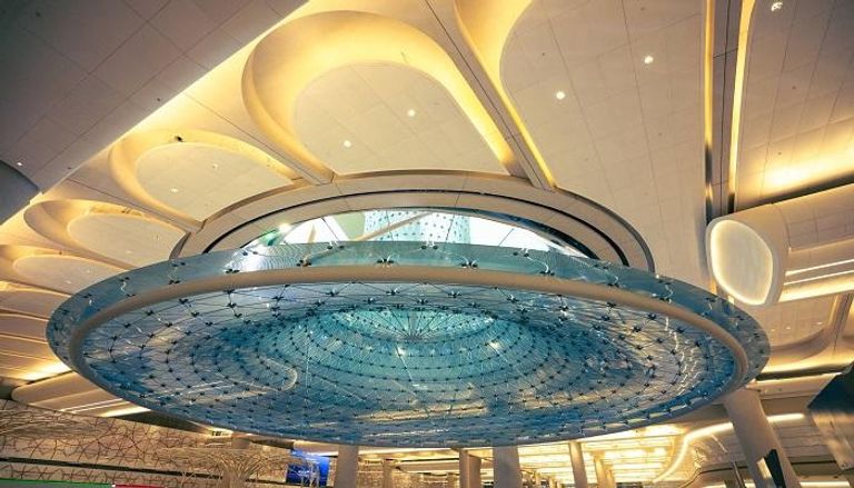 مبنى المسافرين الجديد في مطار أبو ظبي