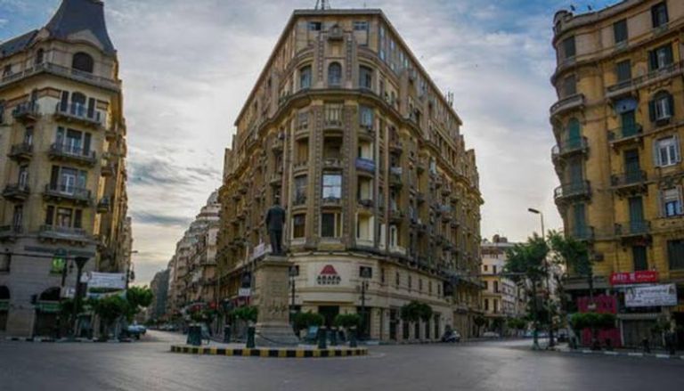 منطقة وسط البلد في القاهرة- أرشيفية
