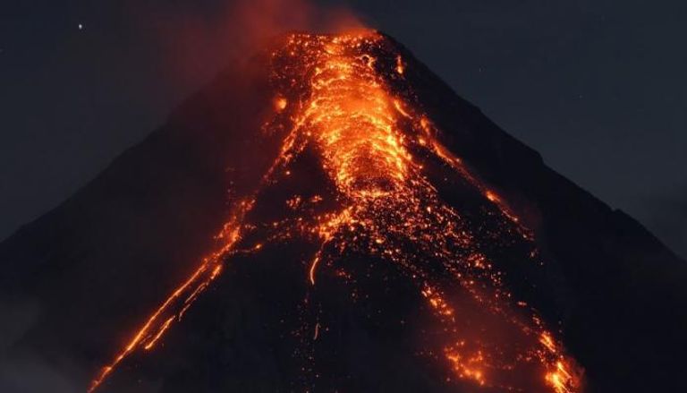 انفجار بركاني - أرشيفية