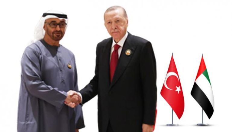 الشيخ محمد بن زايد آل نهيان والرئيس التركي أردوغان