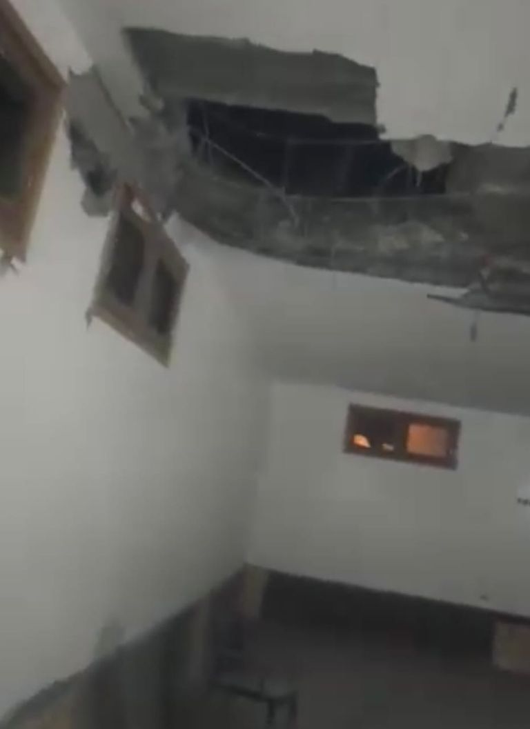 تجمهر للمواطنين بعد الانفجار في السمارةِ