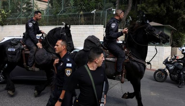 عناصر من الشرطة الإسرائيلية في القدس