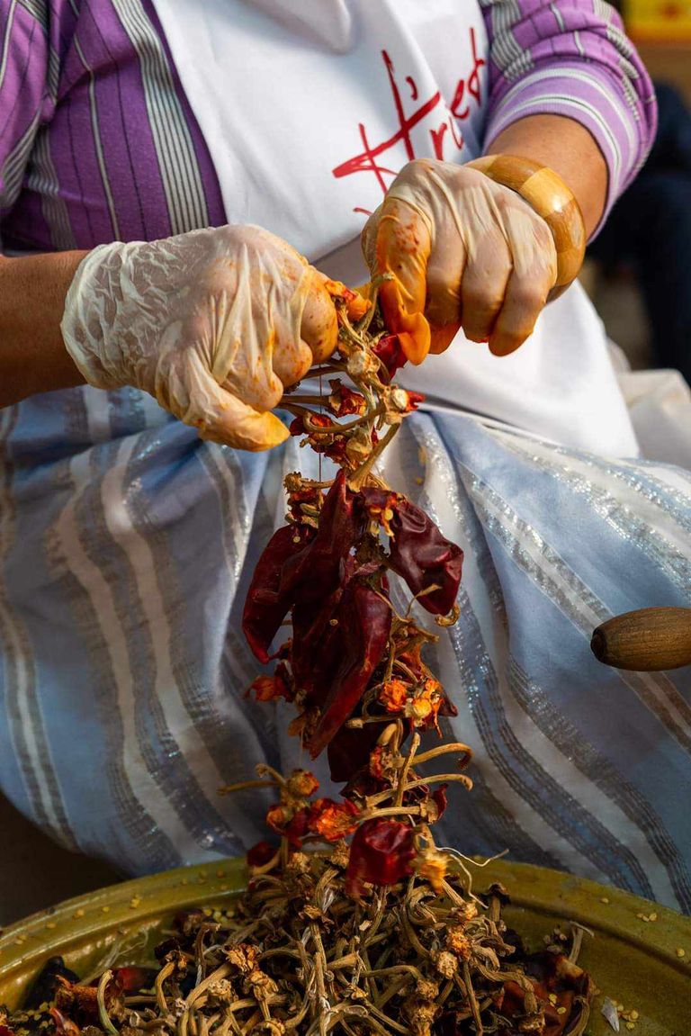 جانب من مهرجان الهريسة بـ"دار نابل" بمحافظة نابل