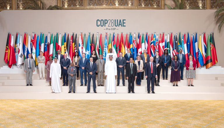 الدكتور سلطان بن أحمد الجابر وزير الصناعة والتكنولوجيا المتقدمة رئيس COP28