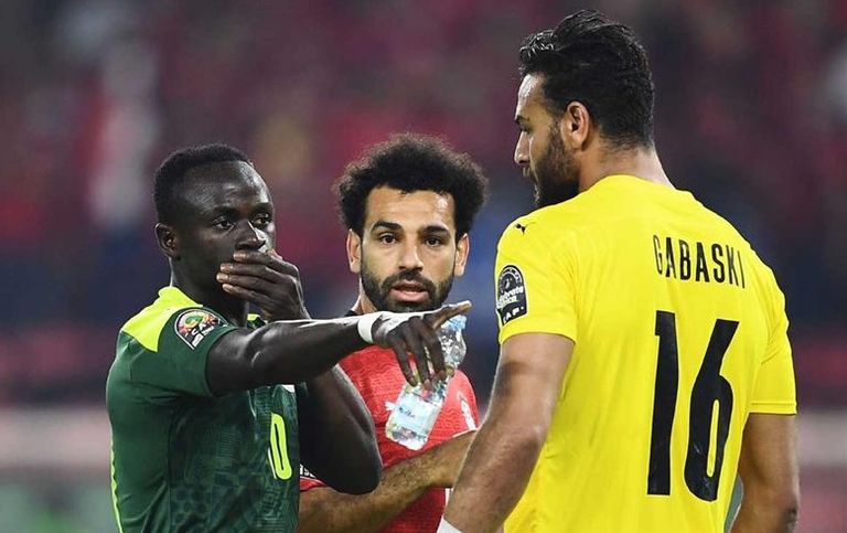 صلاح في نهائي كأس أمم أفريقيا 2021 محمد صلاح بقميص ليفربول