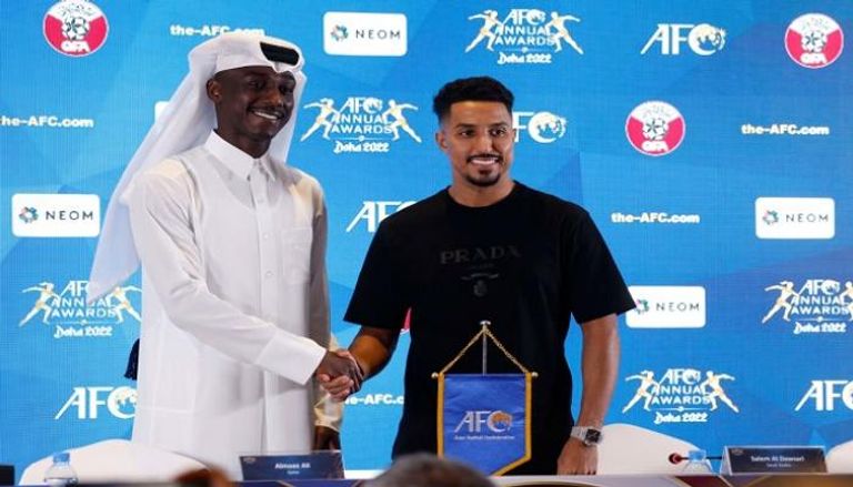 سالم الدوسري نجم الهلال والمنتخب السعودي