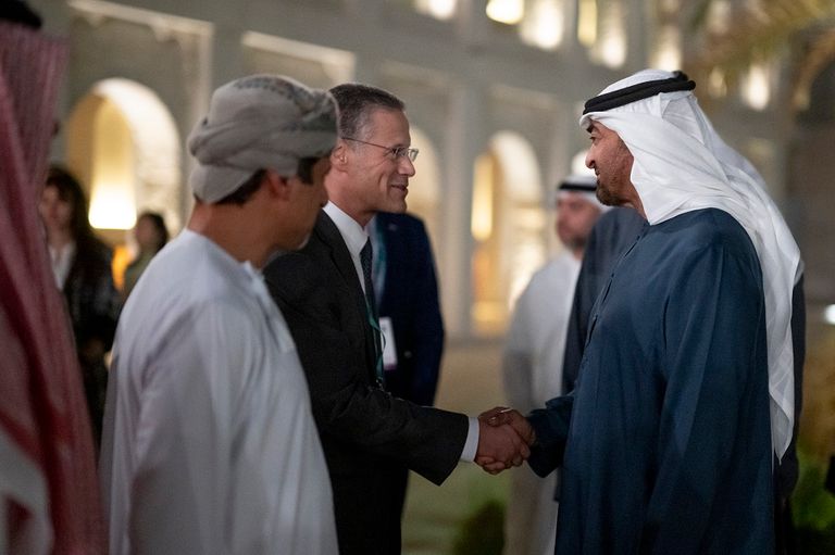 رئيس الإمارات يلتقي المشاركين في الاجتماعات الوزارية التمهيدية لـCOP28
