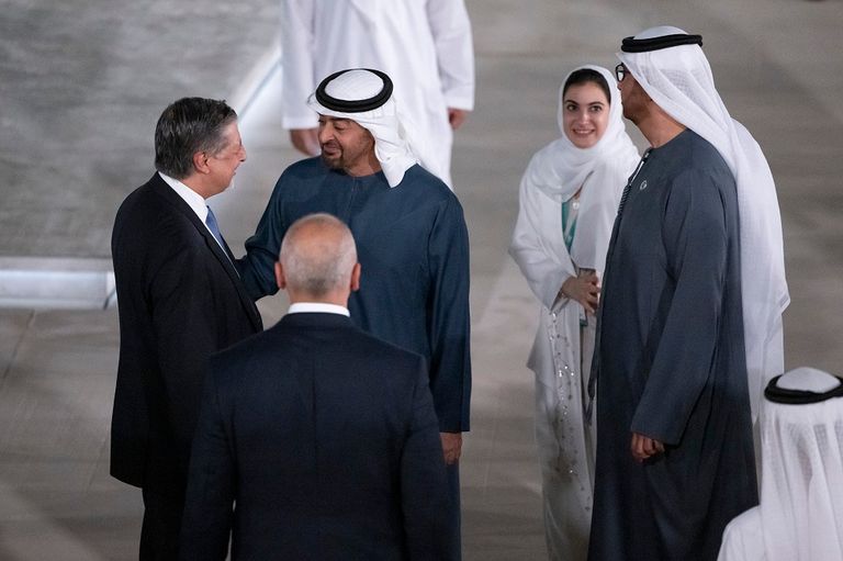 رئيس الإمارات يلتقي المشاركين في الاجتماعات الوزارية التمهيدية لـCOP28