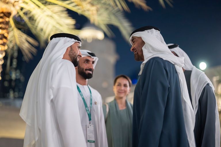 رئيس الإمارات يلتقي المشاركين في الاجتماعات الوزارية التمهيدية لـCOP28