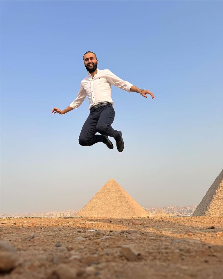 الشيف بوراك يزور أهرامات الجيزة